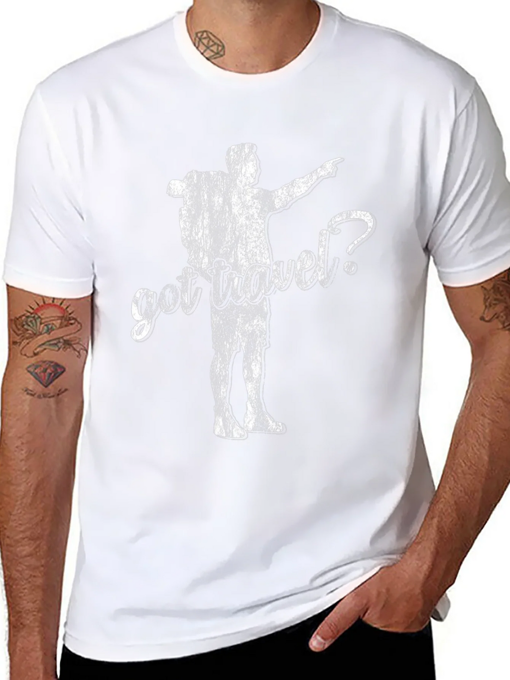 Got Travel? Black Graphic Tee product image 7