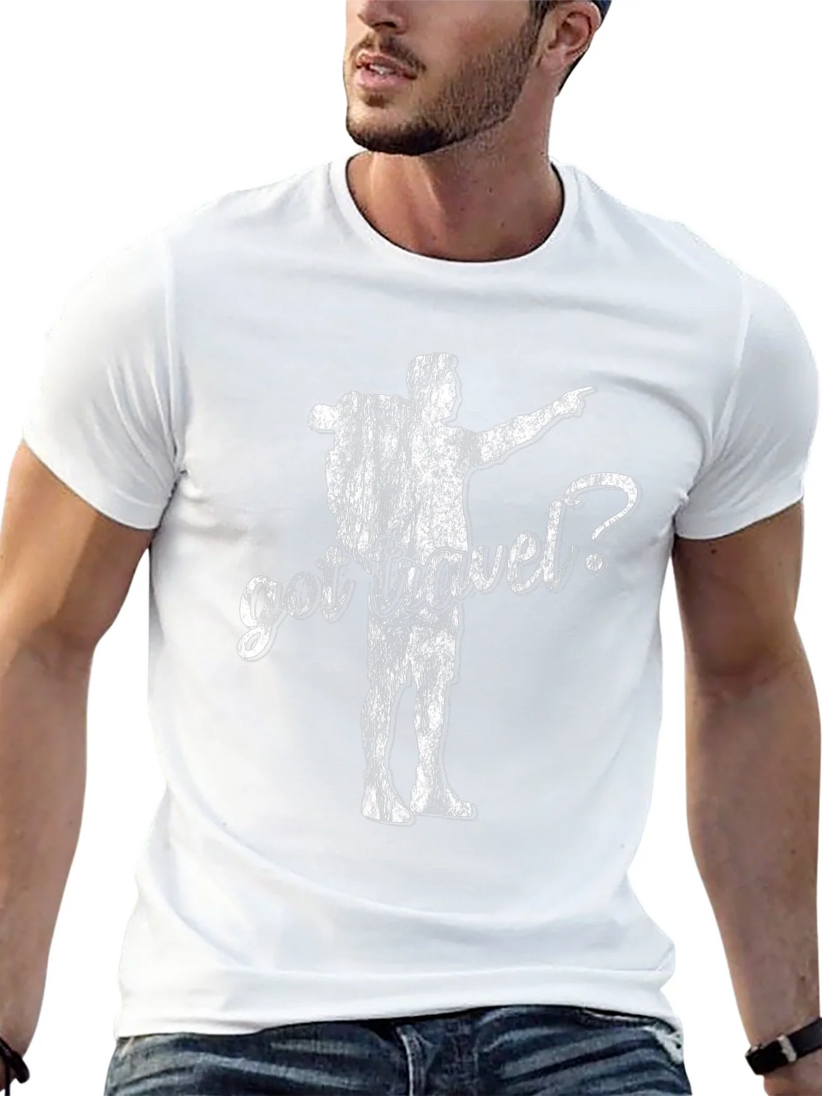 Got Travel? Black Graphic Tee product image 12