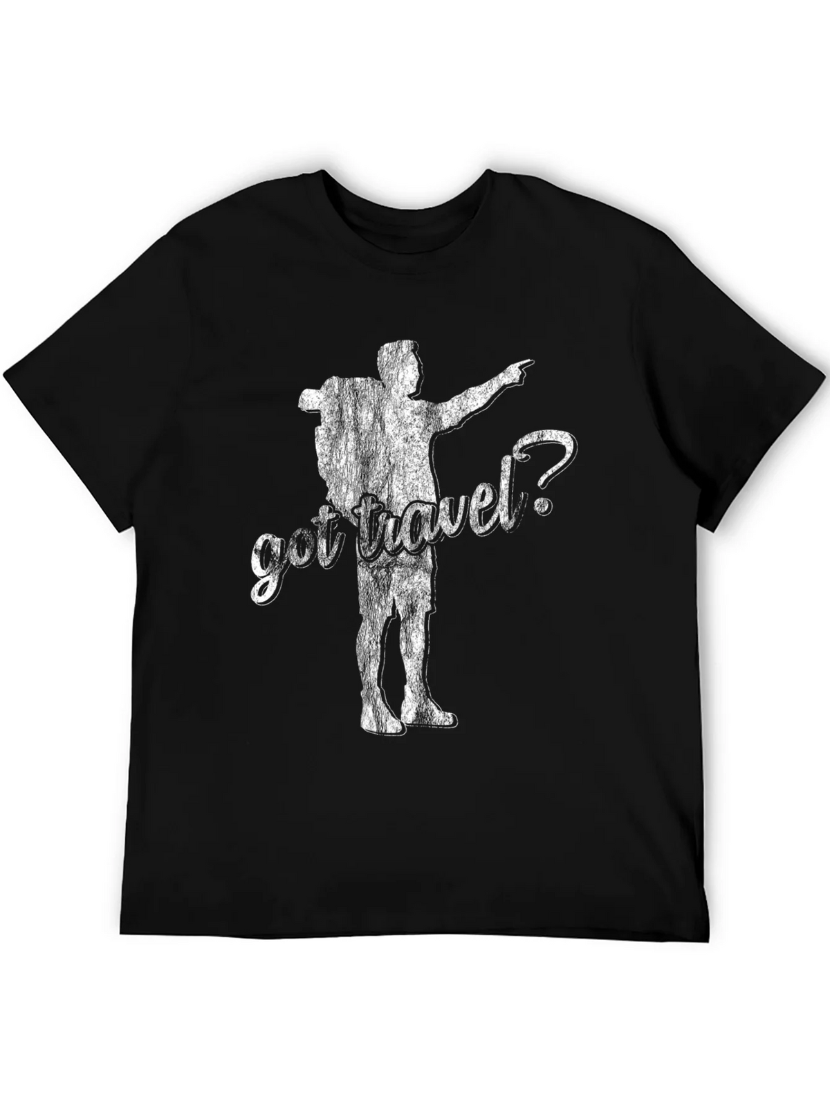 Got Travel? Black Graphic Tee product image 5