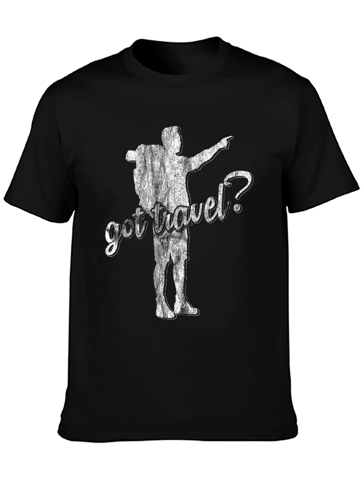 Got Travel? Black Graphic Tee product image 3