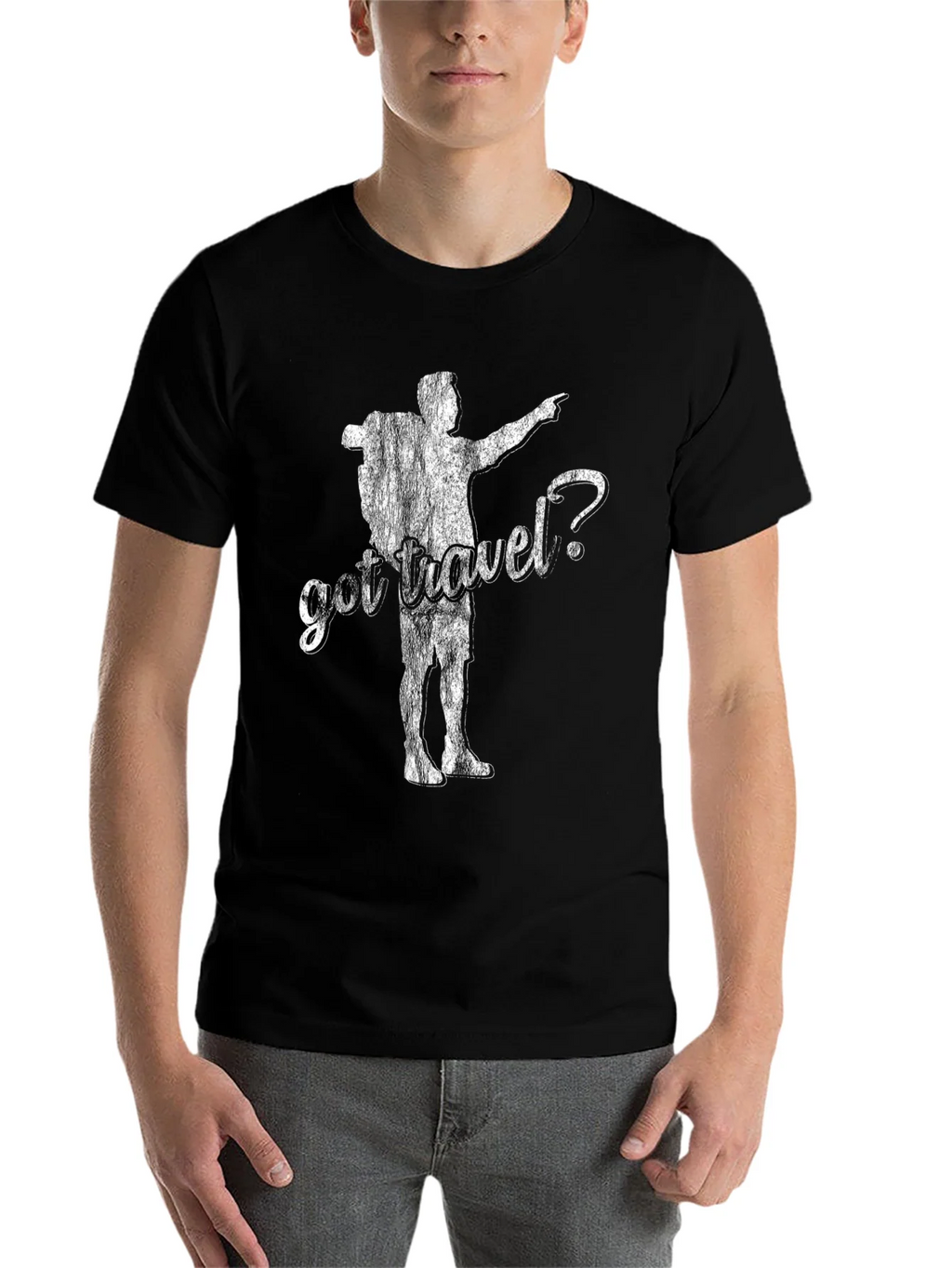 Got Travel? Black Graphic Tee product image 4