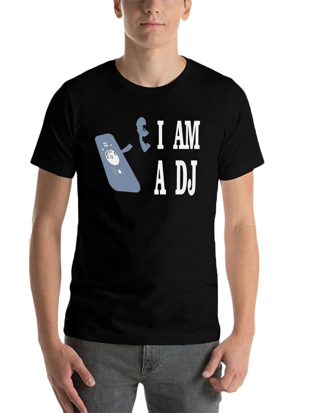 I AM A DJ Graphic T-Shirt product image 4