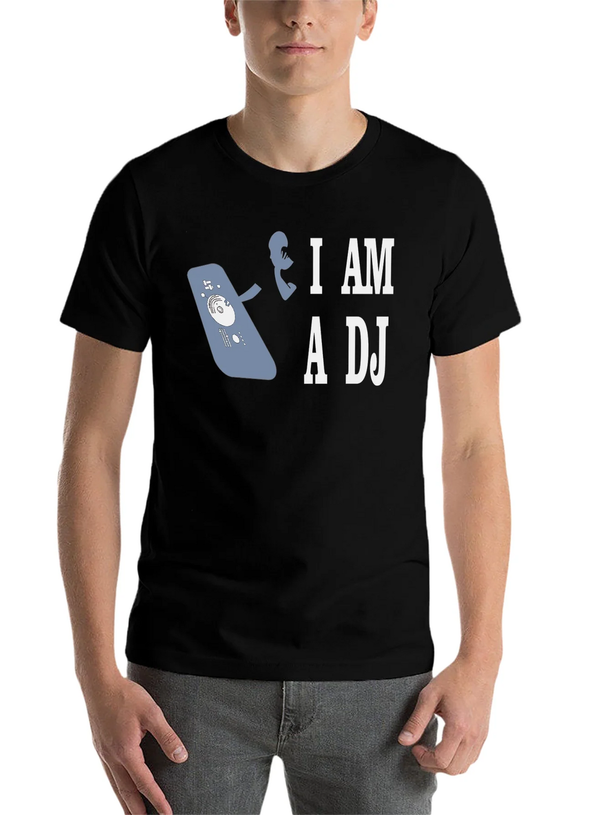 I AM A DJ Graphic T-Shirt product image 4