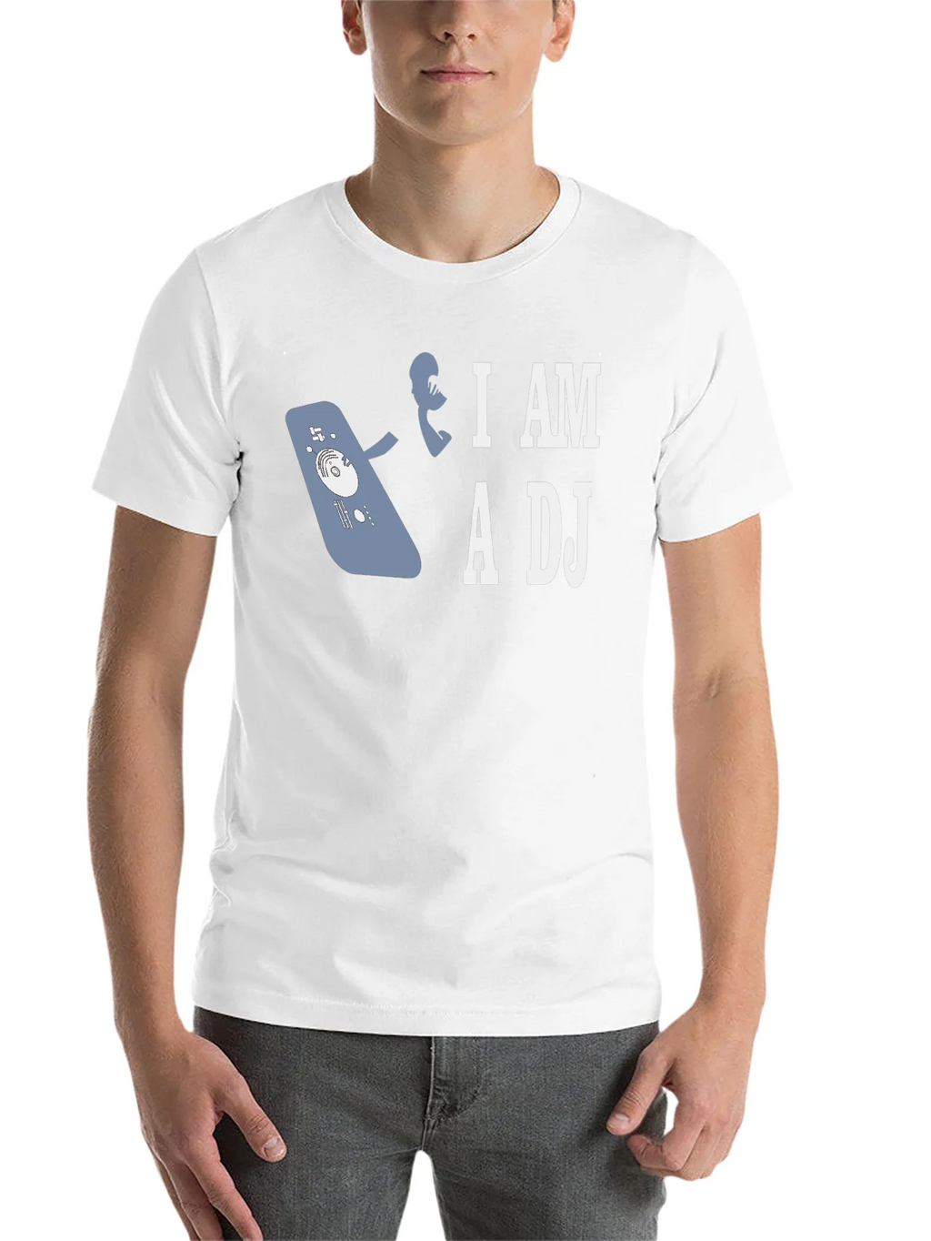 I AM A DJ Graphic T-Shirt product image 10