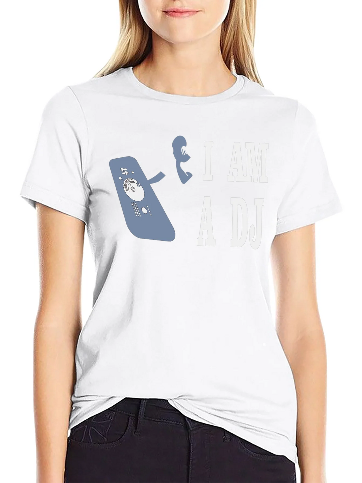 I AM A DJ Graphic T-Shirt product image 8