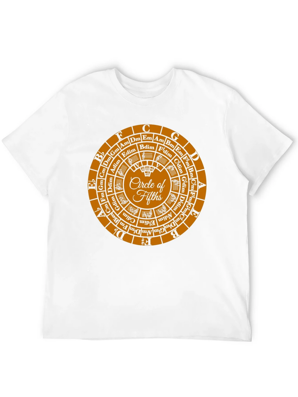Circle of Fifths Graphic Tee - Music Theory Shirt product image 11