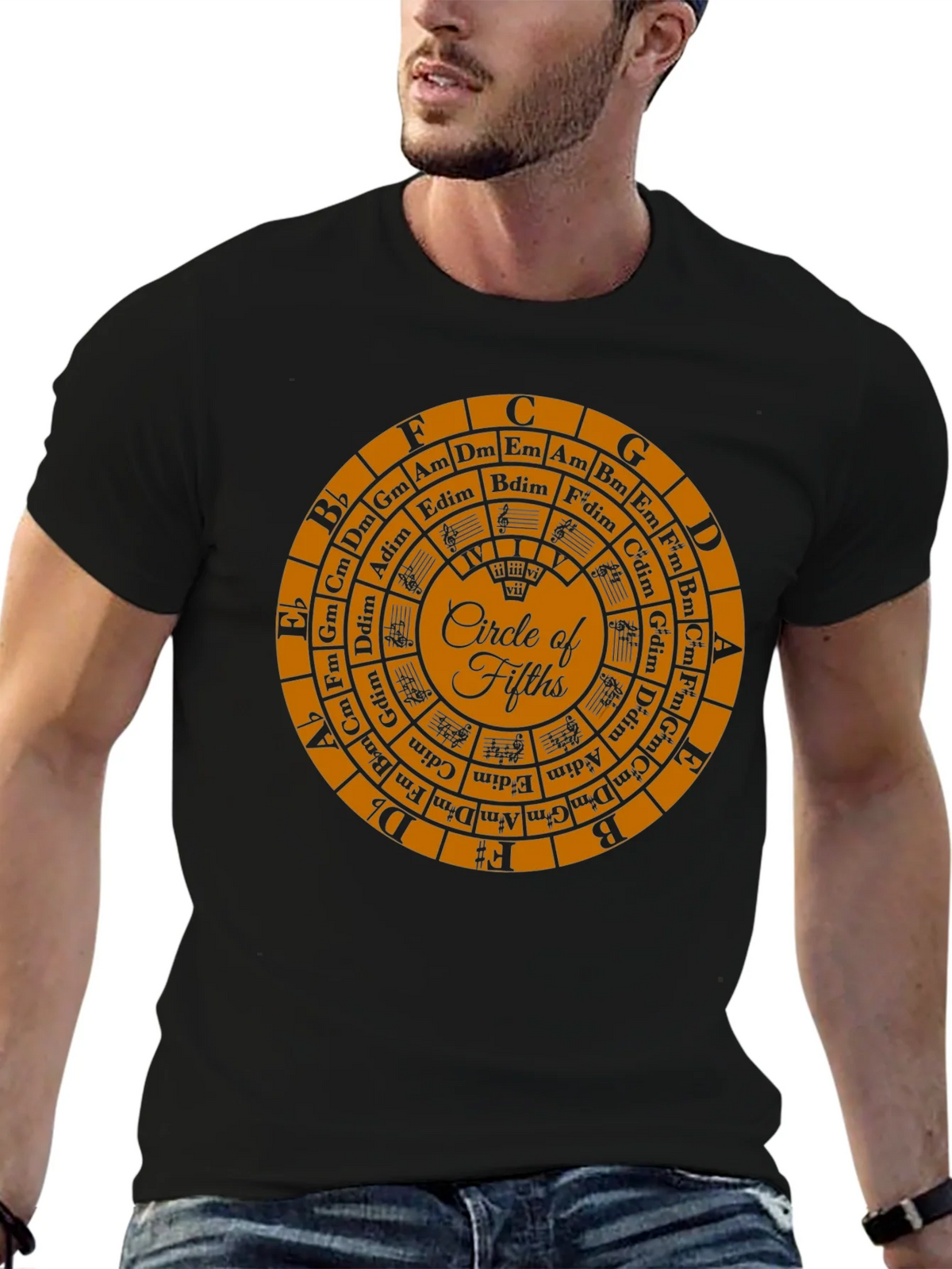 Circle of Fifths Graphic Tee - Music Theory Shirt product image 6