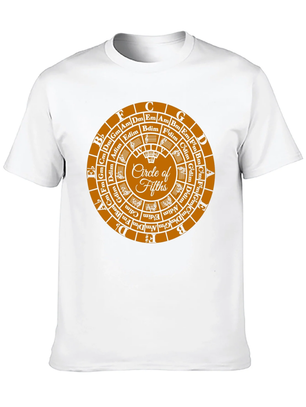 Circle of Fifths Graphic Tee - Music Theory Shirt product image 9