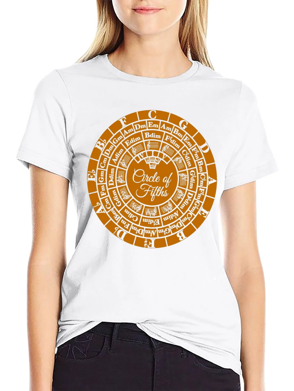 Circle of Fifths Graphic Tee - Music Theory Shirt product image 8