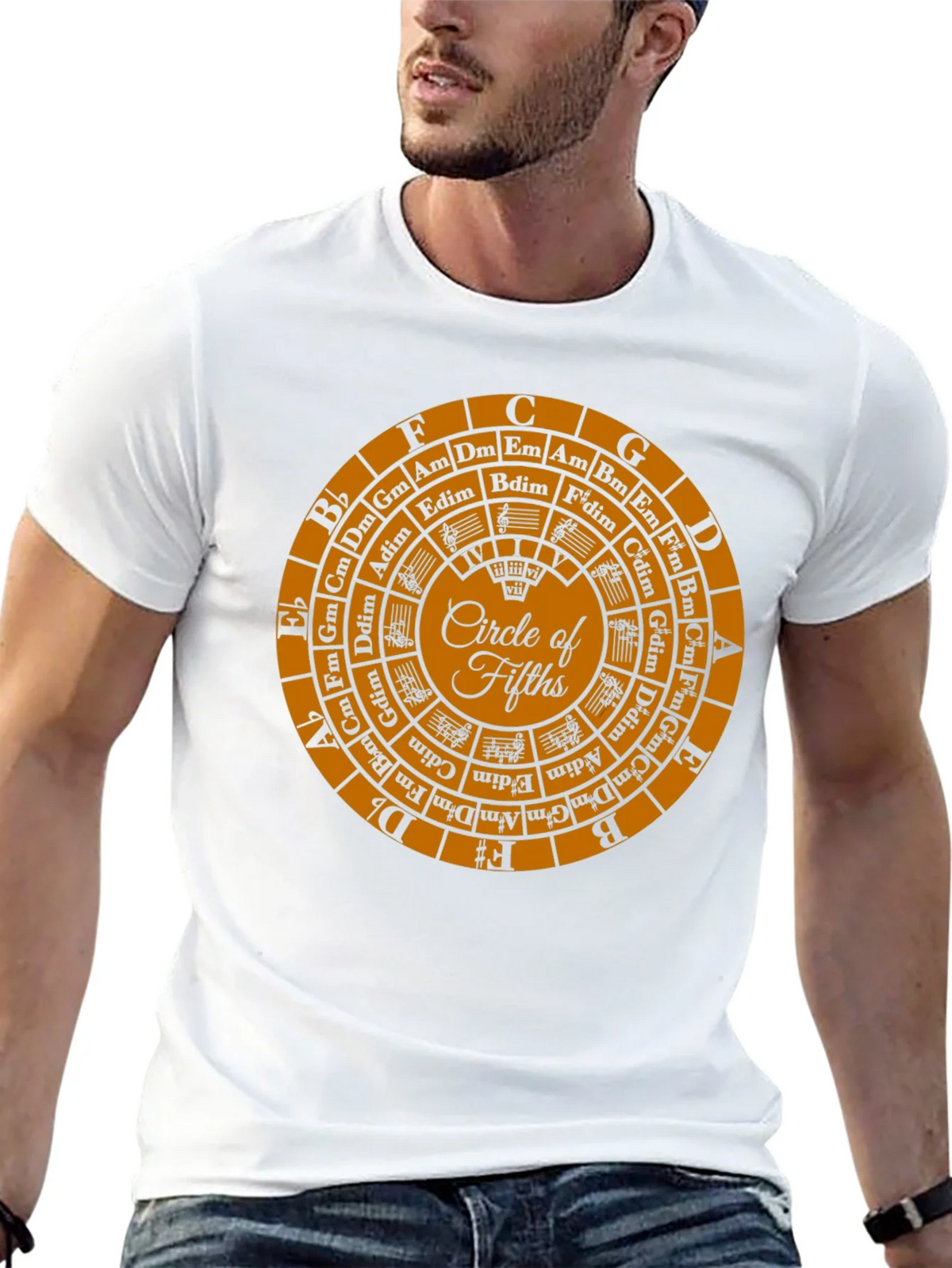 Circle of Fifths Graphic Tee - Music Theory Shirt product image 12