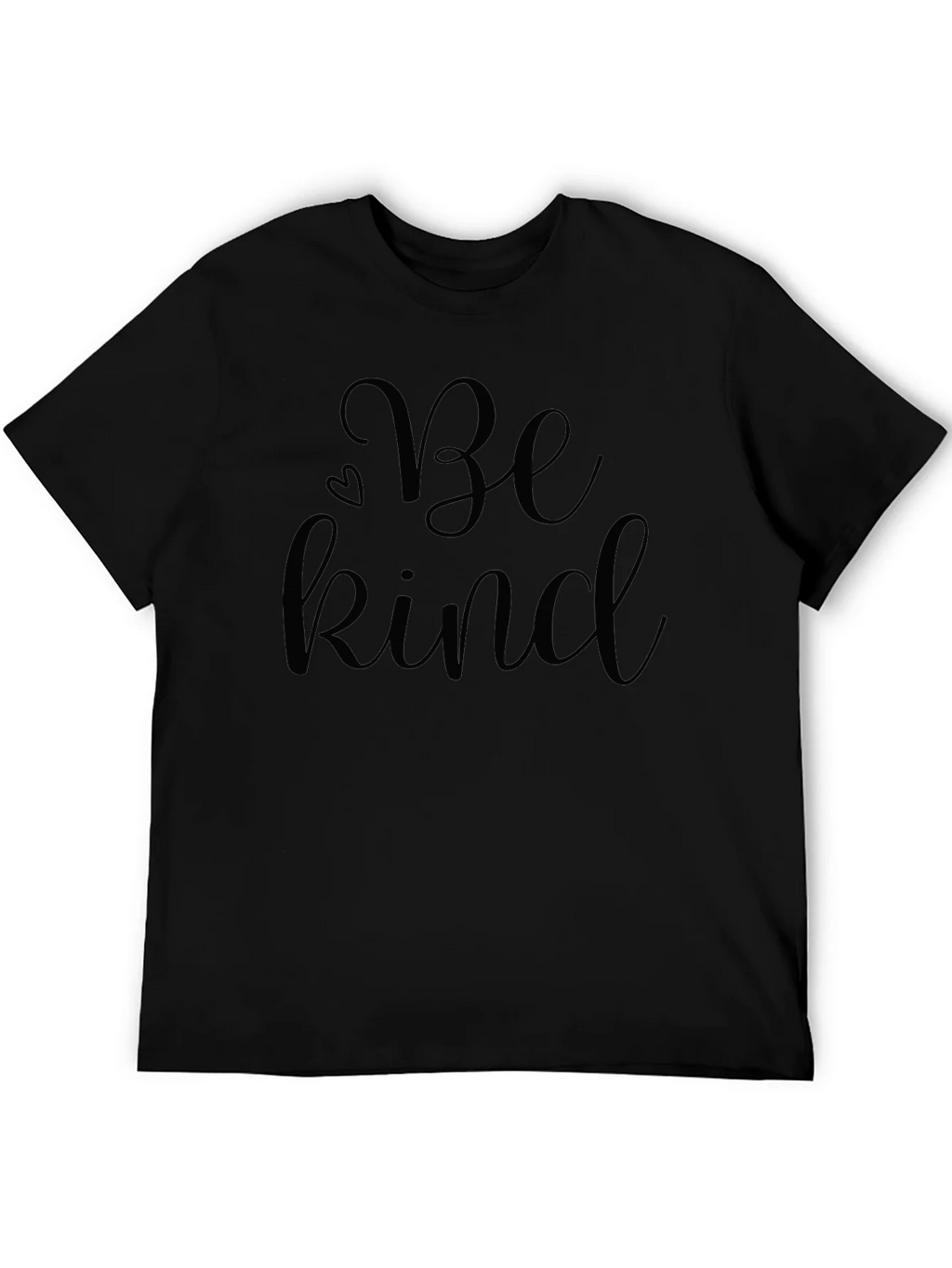 Be Kind Script Graphic Tee - Black product image 5