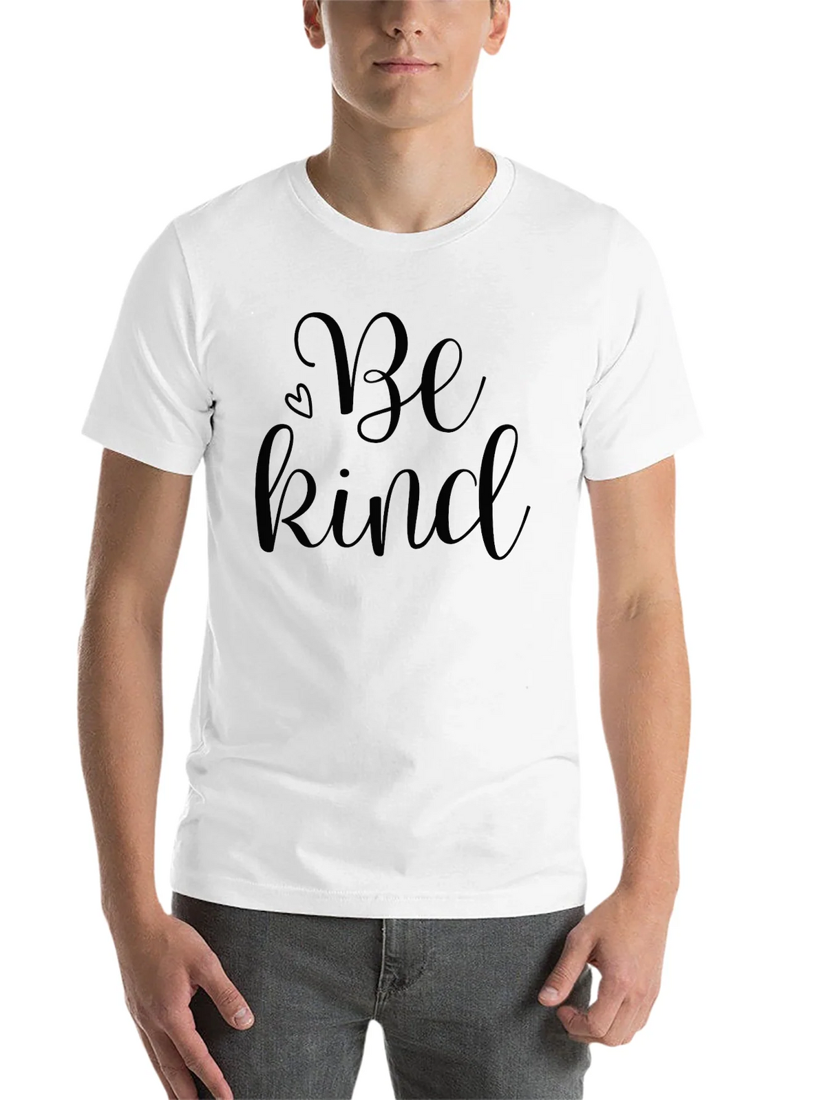 Be Kind Script Graphic Tee - Black product image 10