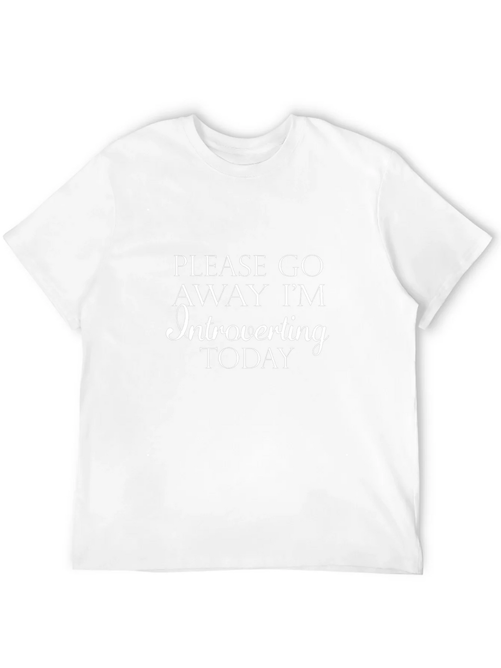 Introverting Today Graphic Tee - Black Cotton Shirt product image 11