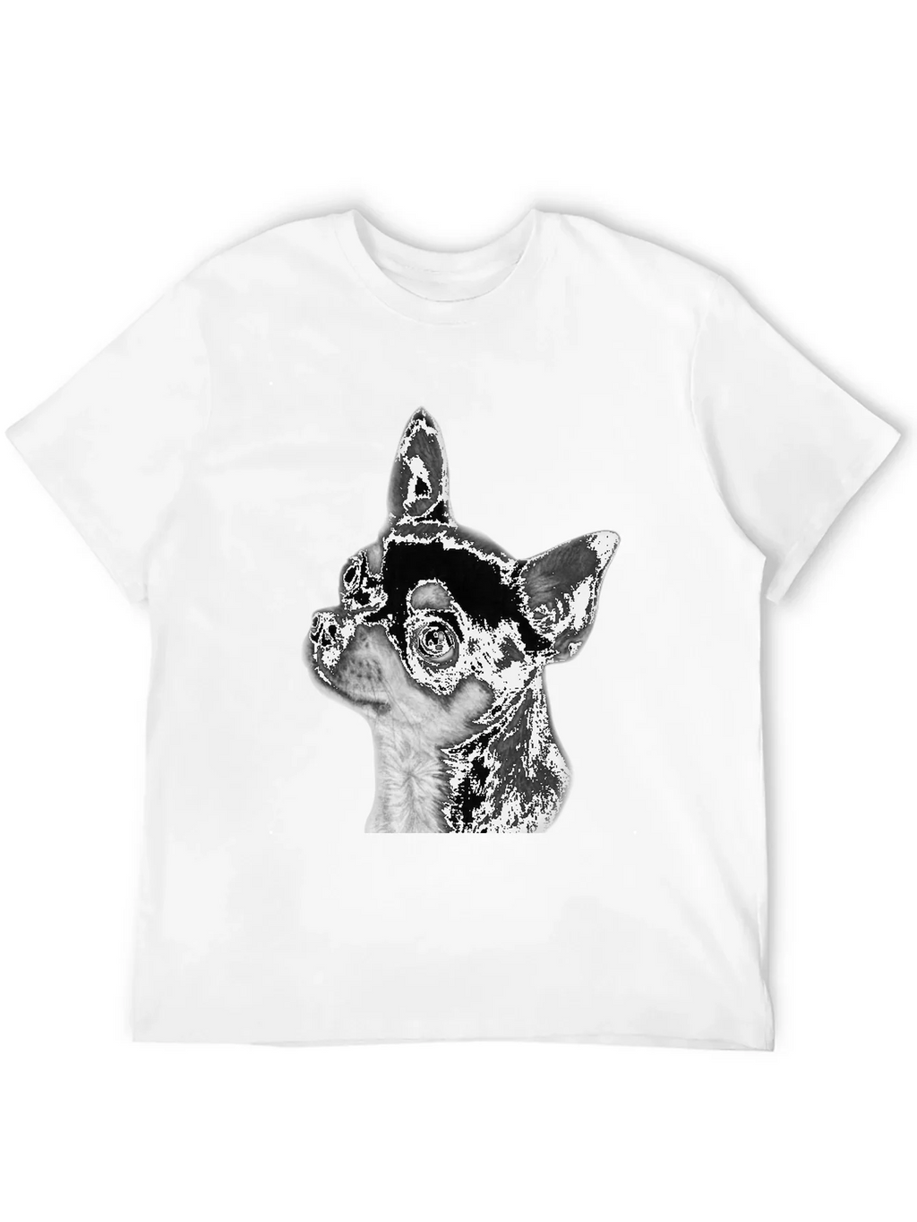 Chihuahua Dog Graphic Black T-Shirt product image 9