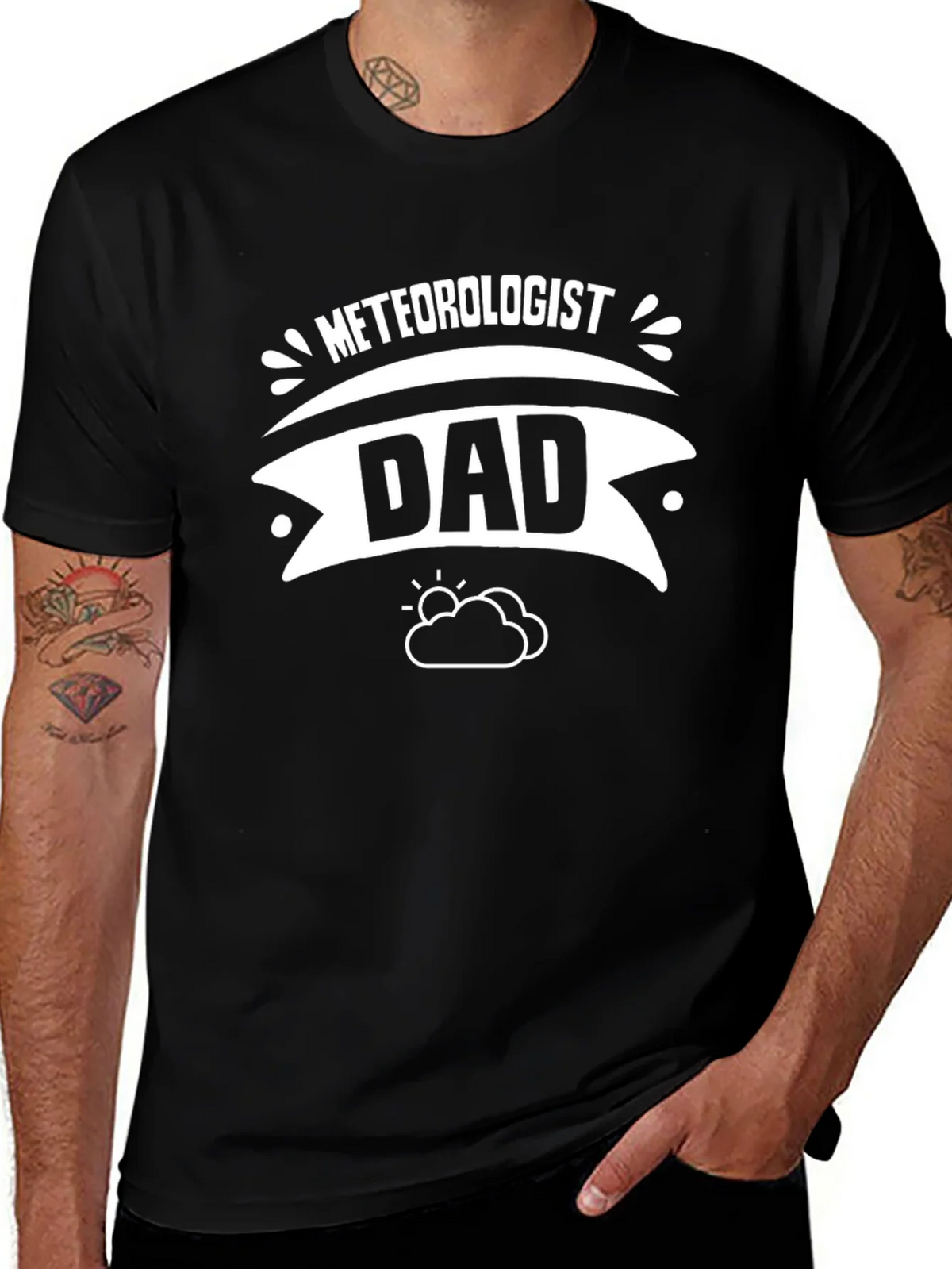 Meteorologist Dad T-Shirt - Weather Lover Tee product image 1