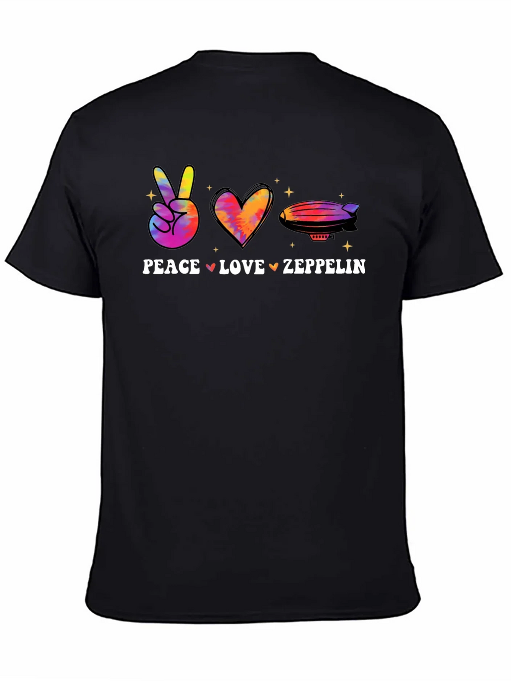 Peace Love Zeppelin Graphic Tee product image 4