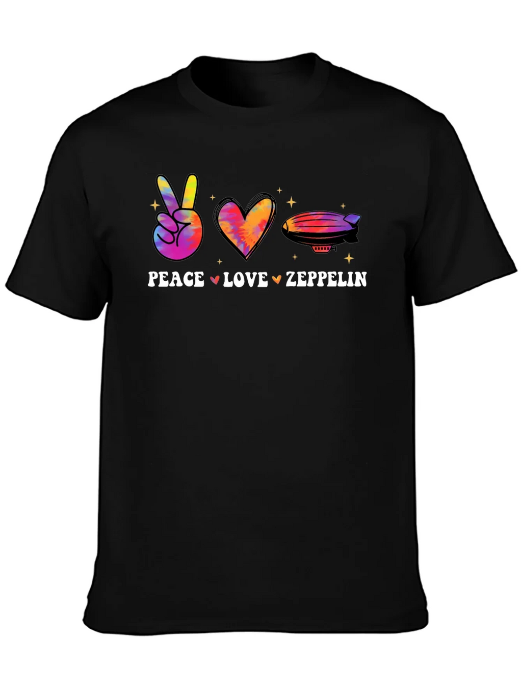 Peace Love Zeppelin Graphic Tee product image 3