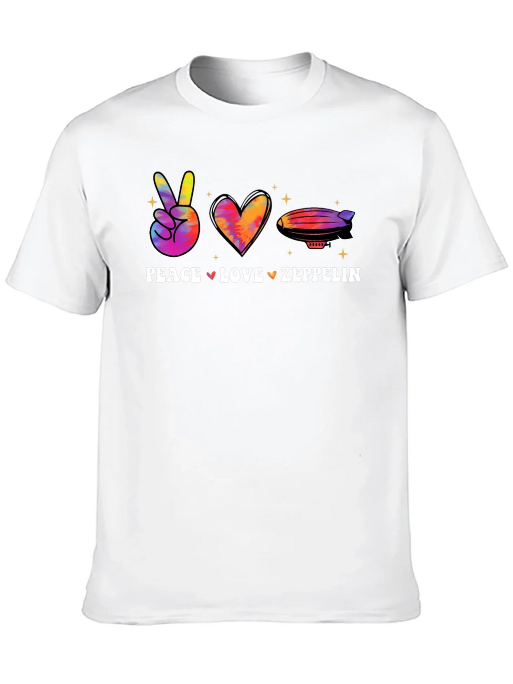 Peace Love Zeppelin Graphic Tee product image 9