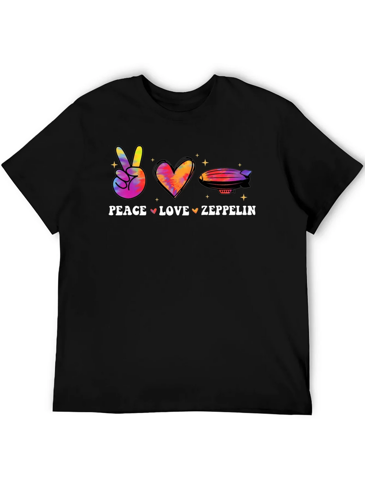 Peace Love Zeppelin Graphic Tee product image 5