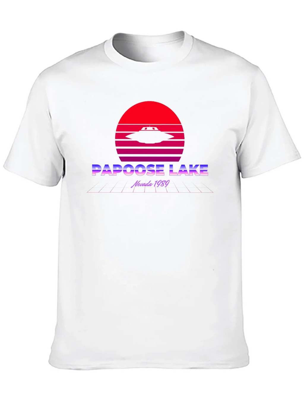 Papoose Lake UFO T-Shirt - Retro Nevada 1989 product image 9