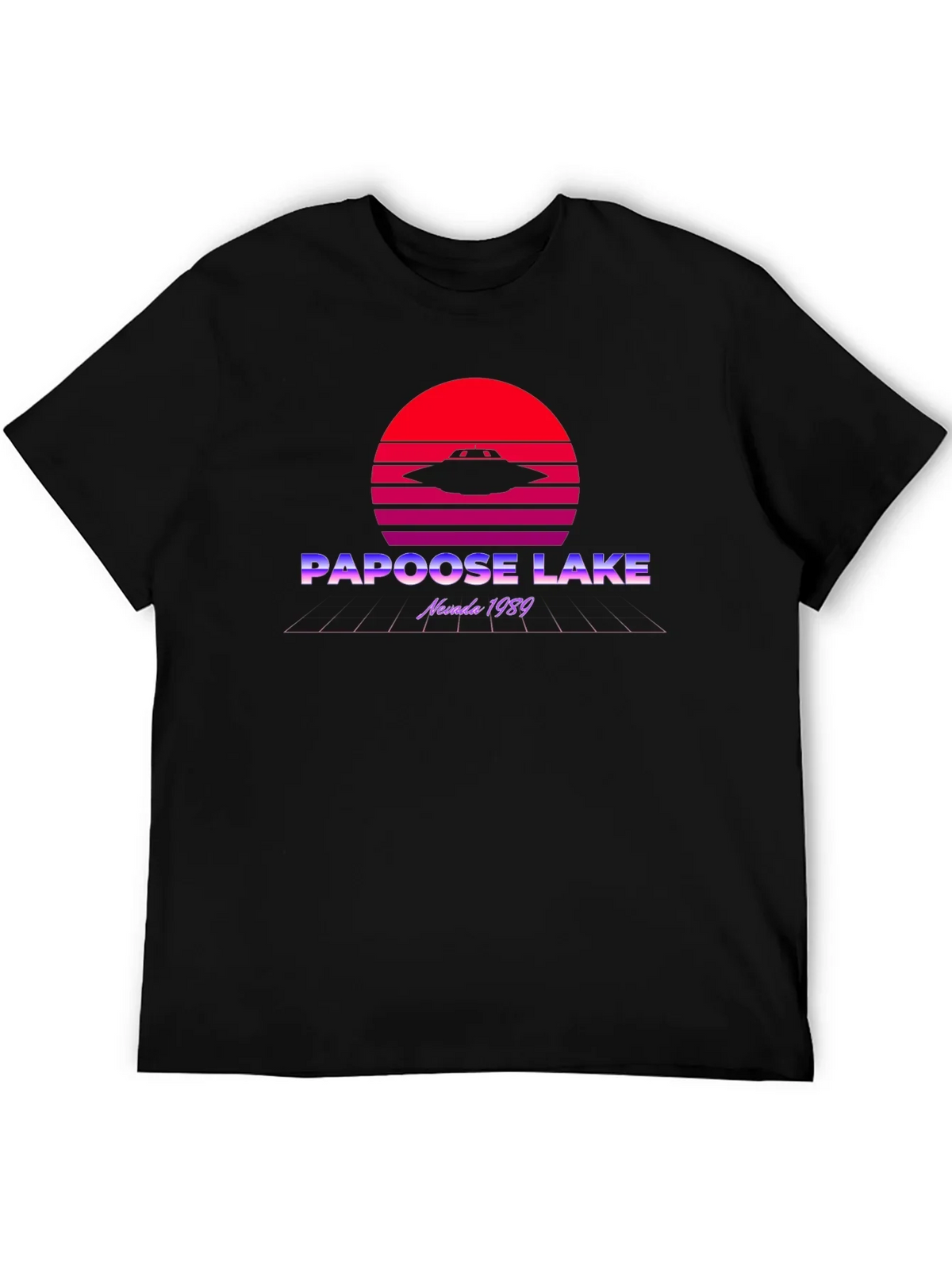 Papoose Lake UFO T-Shirt - Retro Nevada 1989 product image 5