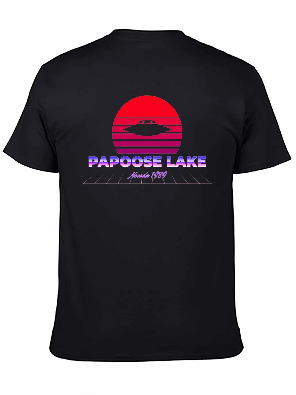 Papoose Lake UFO T-Shirt - Retro Nevada 1989 product image 4