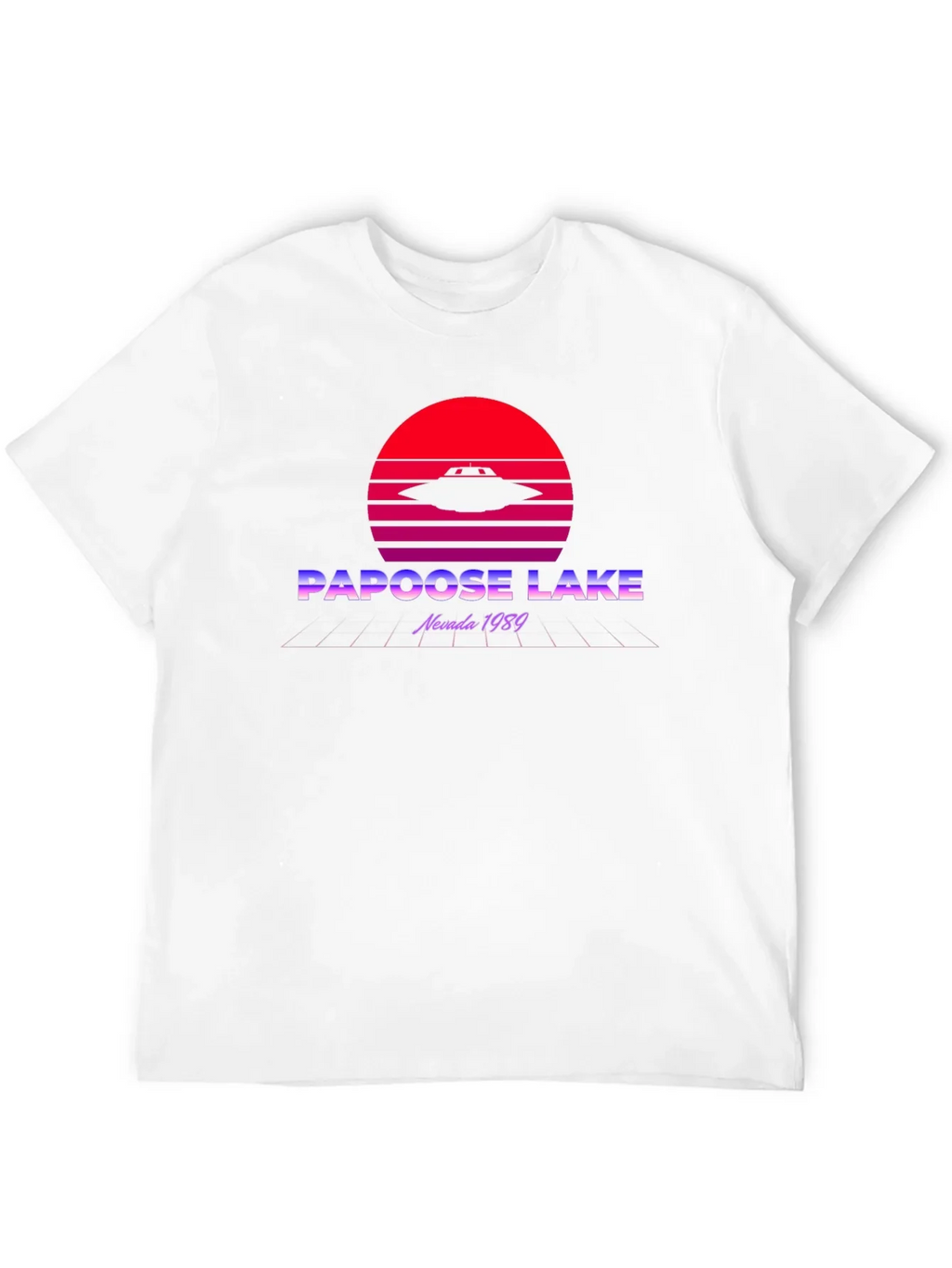 Papoose Lake UFO T-Shirt - Retro Nevada 1989 product image 11