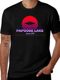 Papoose Lake UFO T-Shirt - Retro Nevada 1989 product image 1