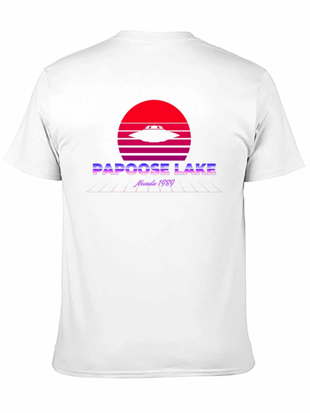 Papoose Lake UFO T-Shirt - Retro Nevada 1989 product image 10