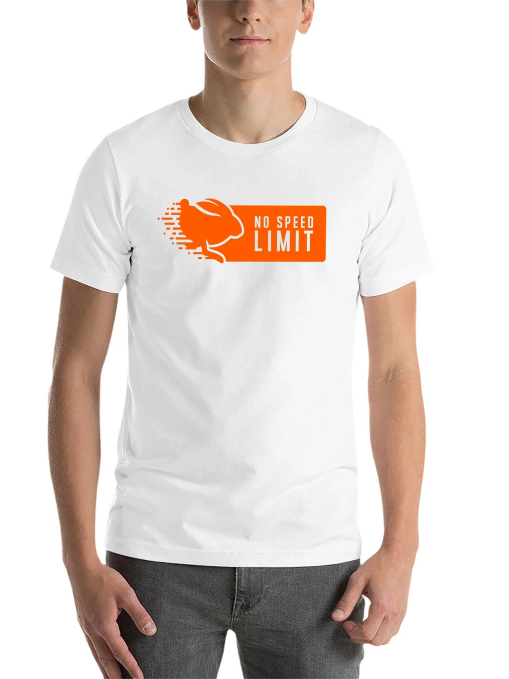 No Speed Limit Rabbit Graphic T-Shirt product image 10
