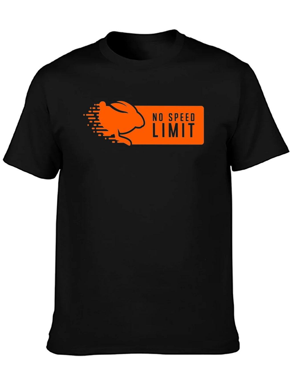No Speed Limit Rabbit Graphic T-Shirt product image 3