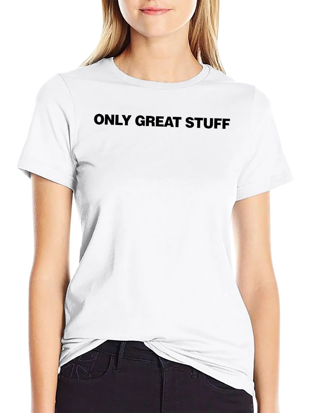 Only Great Stuff Black Crew Neck T-Shirt product image 8