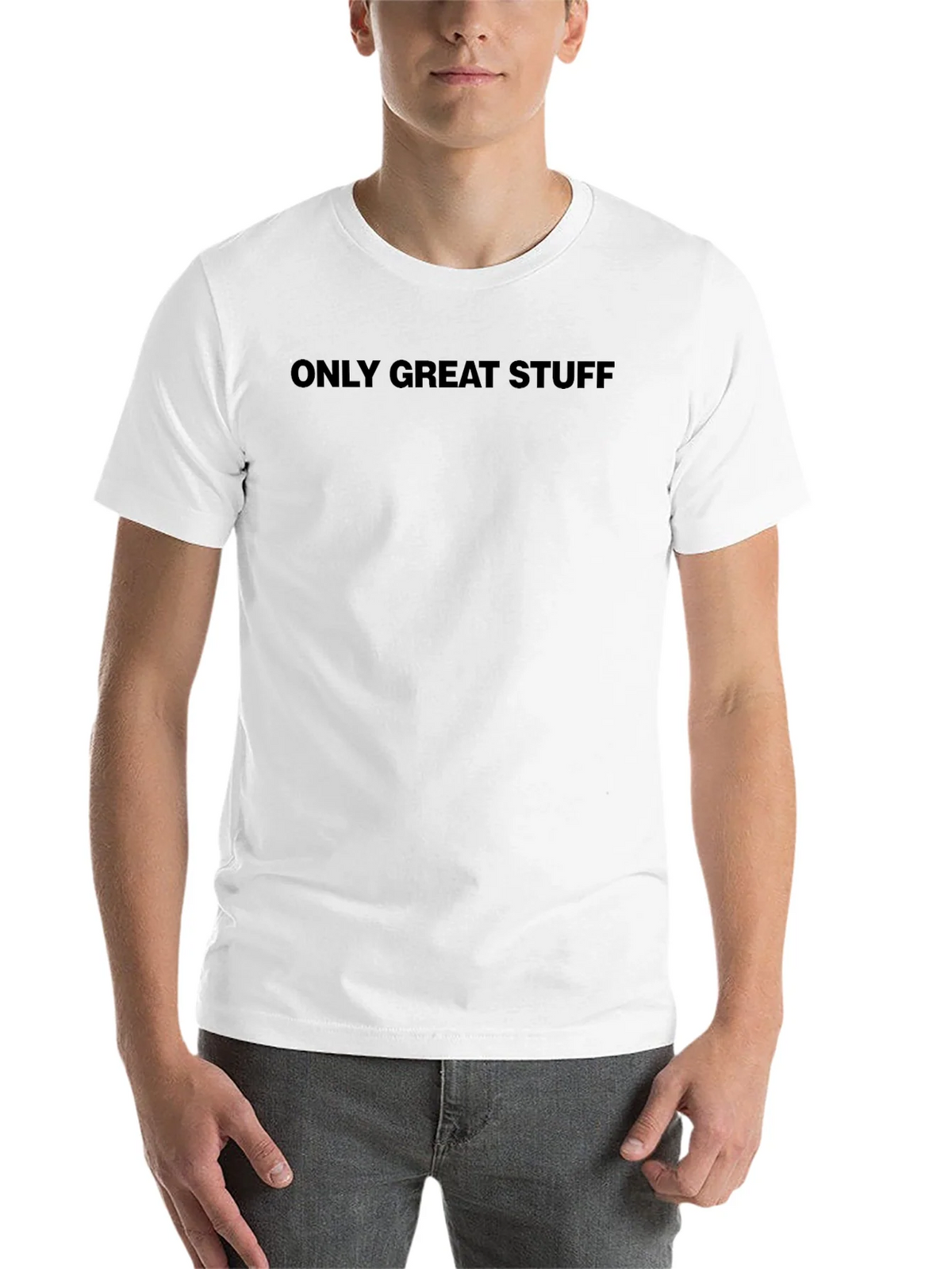 Only Great Stuff Black Crew Neck T-Shirt product image 10