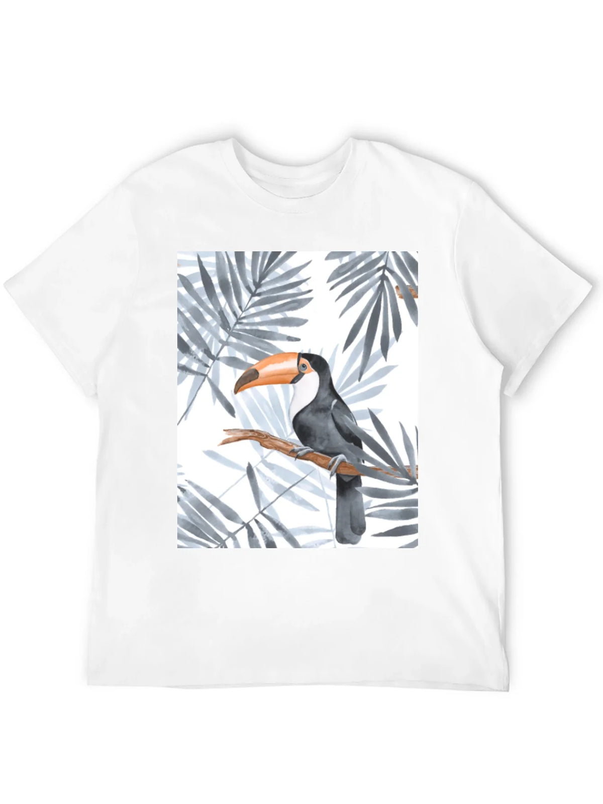 Toucan Graphic Black T-Shirt product image 11