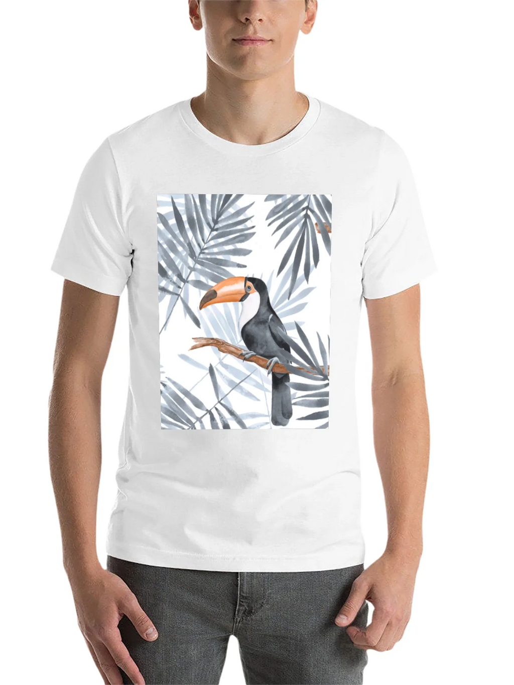 Toucan Graphic Black T-Shirt product image 10