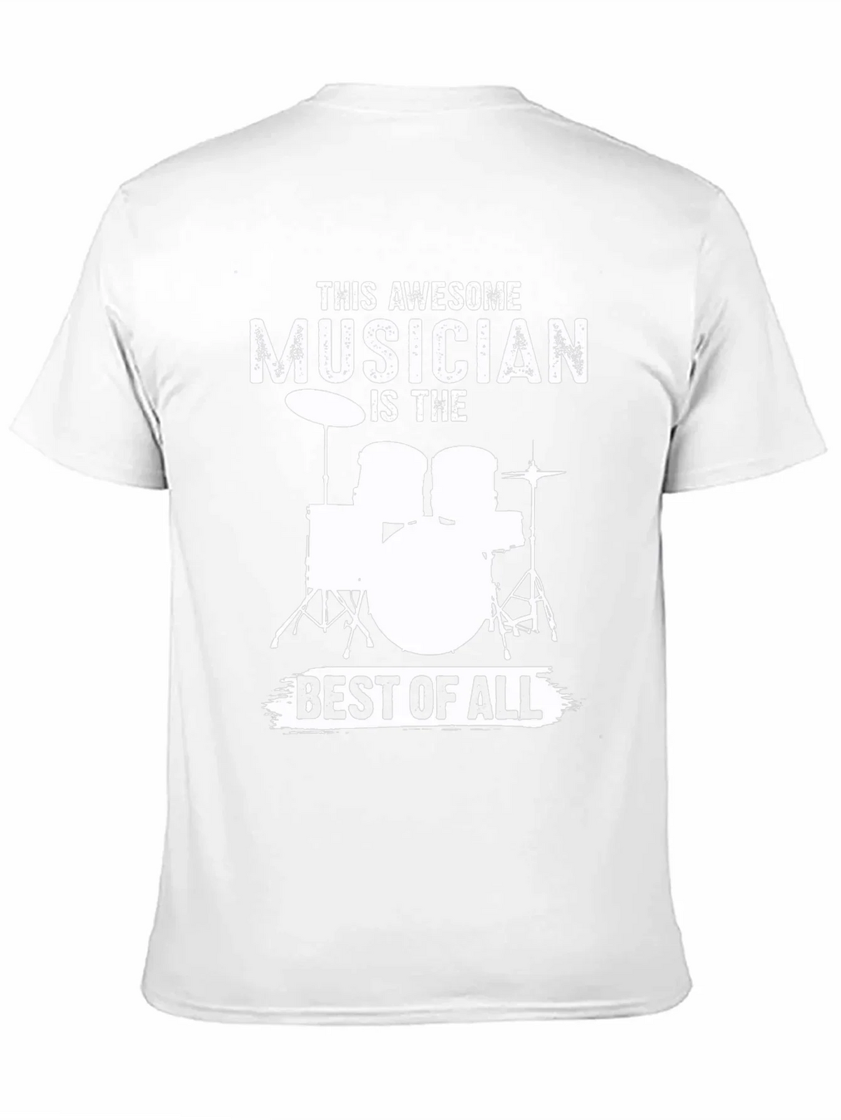 Awesome Musician Drum Set T-Shirt product image 10