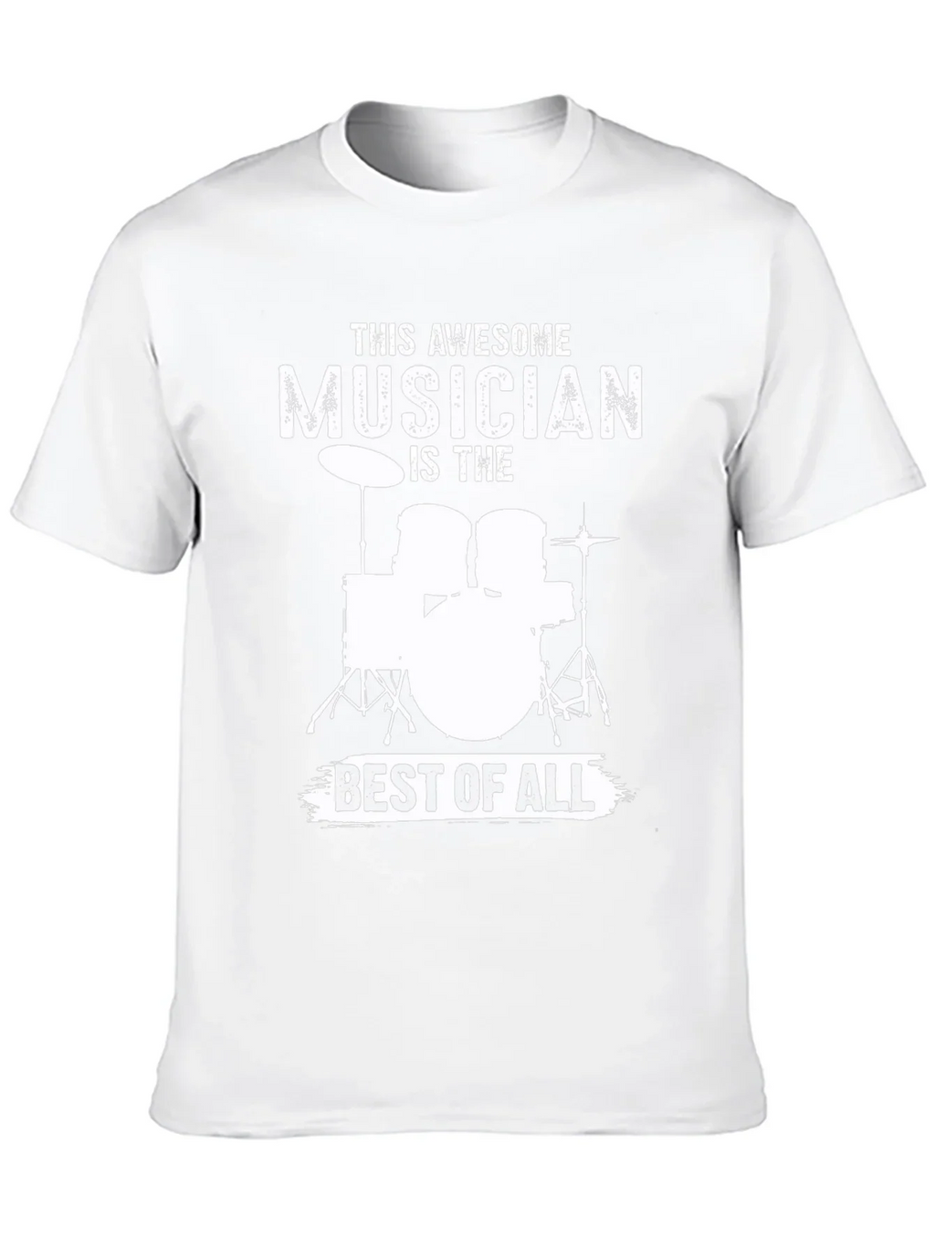 Awesome Musician Drum Set T-Shirt product image 9