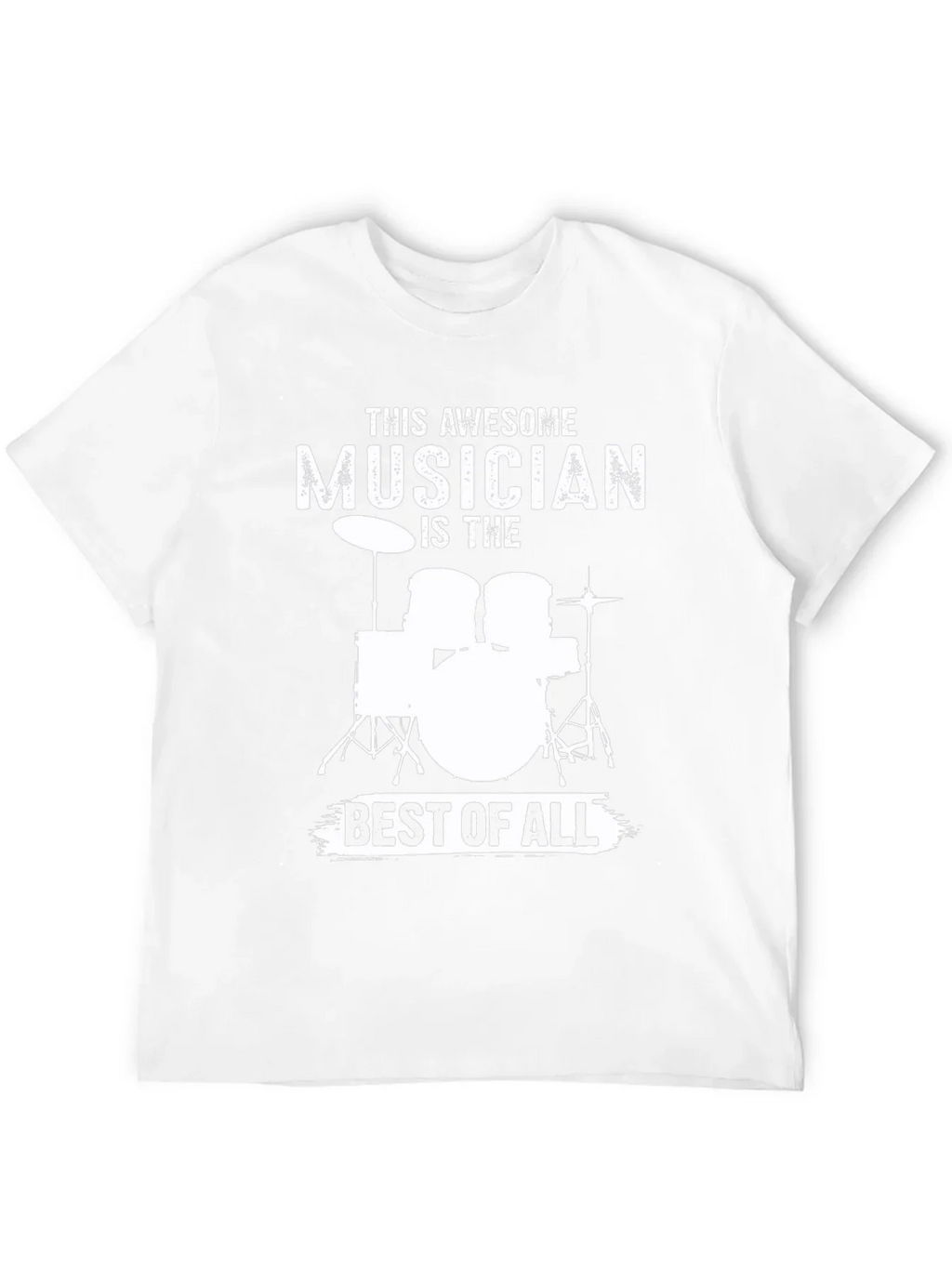 Awesome Musician Drum Set T-Shirt product image 11