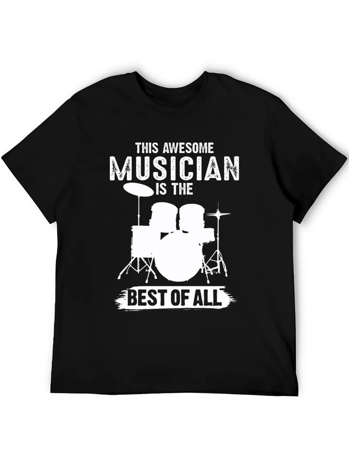 Awesome Musician Drum Set T-Shirt product image 5