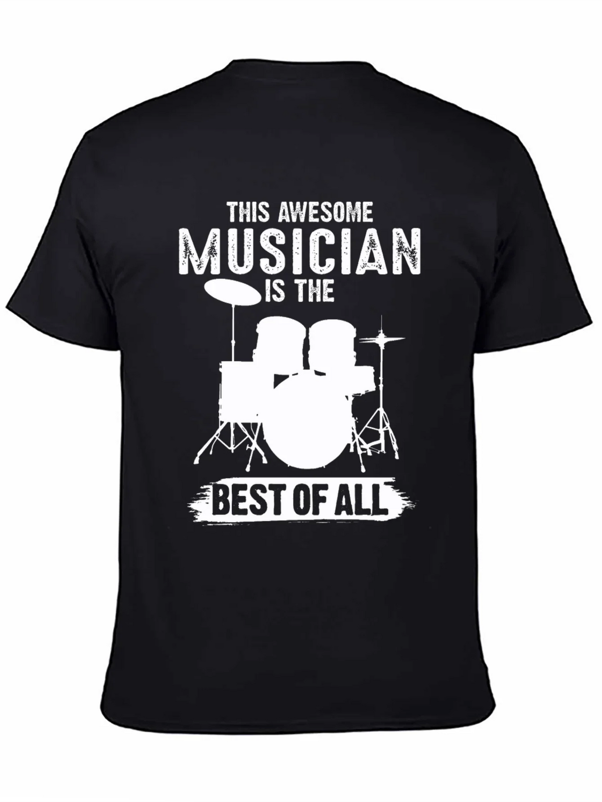 Awesome Musician Drum Set T-Shirt product image 4